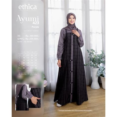 Jual GAMIS ETHICA AYUMI 423 TERBARU GAMIS ETHICA ORIGINAL BAJU