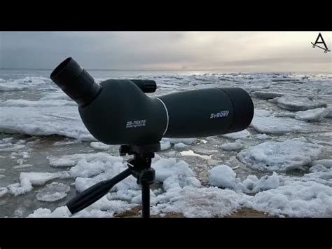 SVBONY SV28 25-75X70 Spotting Scope Test Video for Target watching ...