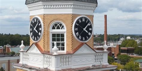 Westminster Maryland Historic Clock Tower – rescued by Cole Roofing ...