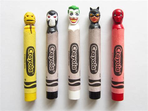 Artist carves incredibly intricate pop-culture figures onto Crayola ...