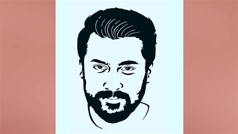 How To Draw Surya Drawing Step By Step Surya Drawing Easy Actor