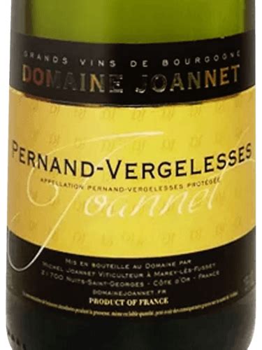 Domaine Joannet Pernand Vergelesses Blanc Vivino Us