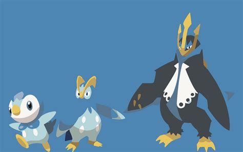 Piplup Evolutions Wallpaper by BtheDestroyer on DeviantArt