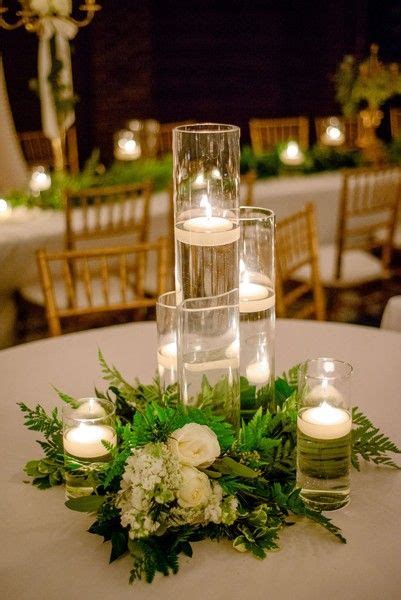 16 Trendy Greenery Wedding Centerpieces With Candles ChicWedd