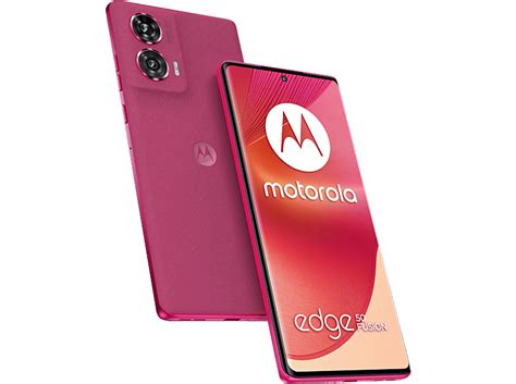 MOTOROLA Edge 50 Fusion 256 GB Hot Pink Dual SIM Smartphone 256 Hot Pink Kaufen SATURN