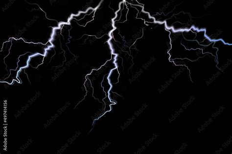 Vettoriale Stock Lightning Magic And Bright Light Effects Vector