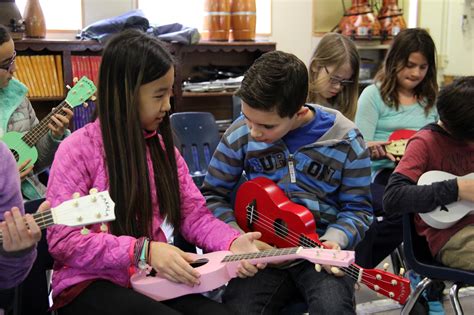 Ukulele Playing Develops Students Music Literacy Skills The Core