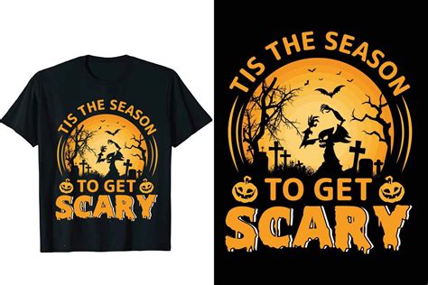 scary halloween t shirt 10940886 Vector Art at Vecteezy