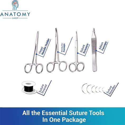 Suture Practice Kit With Large Suturing Pad Myaskro