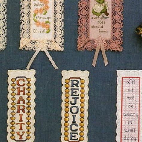 12 Bible Bookmark Cross Stitch Patterns Scripture PDF Instant - Etsy