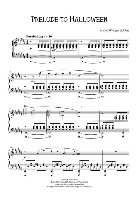 Halloween Piano Worksheets | AlphabetWorksheetsFree.com