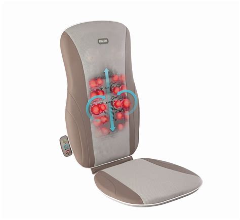 Homedics Shiatsu Massage Cushion With Heat For Full Upper And Lower