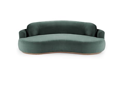 Shop Naked Curved Sofa Small Online Marie Burgos Collection