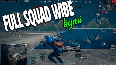 All Full Squad Wibe Gemaing Solo Vs Squad😈bgmi Pubgmobile