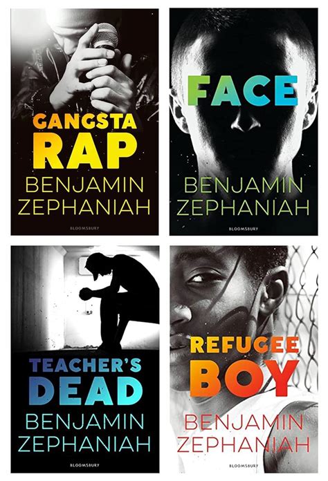 Benjamin Zephaniah Collection 4 Books Set Gangsta Rap Face Teacher S