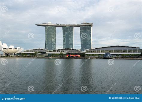 Marina Bay Sands Hotel View Editorial Stock Image Image Of Detail