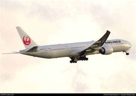 Aircraft Photo Of Ja J Boeing Er Japan Airlines Jal