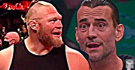 El regreso de Brock Lesnar arruinó el debut de CM Punk en AEW