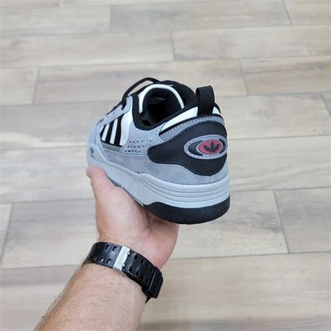 Серо-чёрные подростковые и мужские кроссовки Адидас АДИ 2000 | Adidas ...