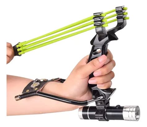 Resortera Profesional Caza Ballestas Camping Pesca Slingshot Env O Gratis