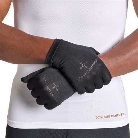 Tommie Copper Assorted Sports Equipment Set Half Finger Compression Glove Liners With Infrared