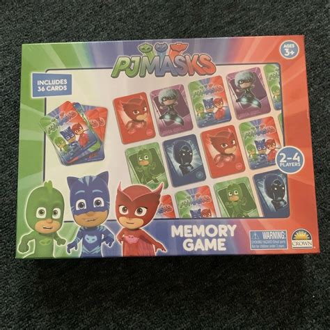 *New Sealed* PJ Masks Memory Game – Retro Unit