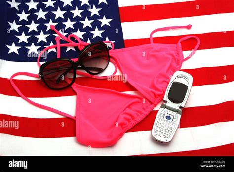 Stars Stripes Bikini Hi Res Stock Photography And Images Alamy