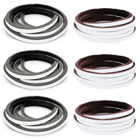 Brush Door And Window Seal Sealing Strip Pile Weatherstrip Self