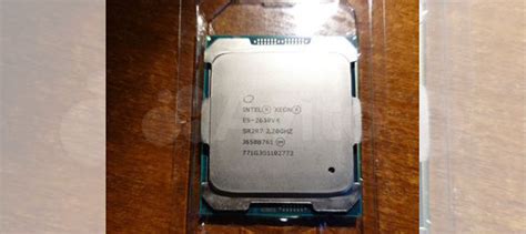 Процессор intel xeon e5 2630 v4 купить в Москве | Электроника | Авито