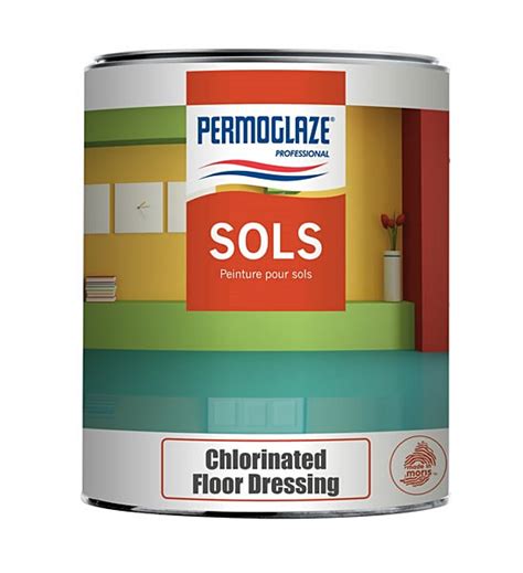 Peinture à Base De Caoutchouc Chloré Maroon 1l Permoglaze Chlorinated