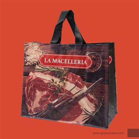 Shopper Ppw La Macelleria Fornitura Packaging Borse Riutilizzabili