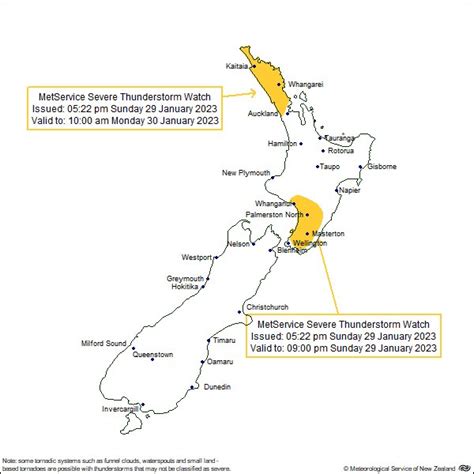 Dawn On Twitter Rt Metservicewarn Severe Thunderstorm Watch