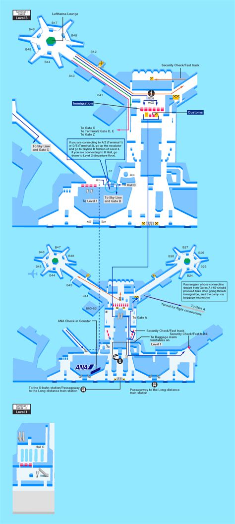 Frankfurt Airport Terminal 1 Map - Maping Resources