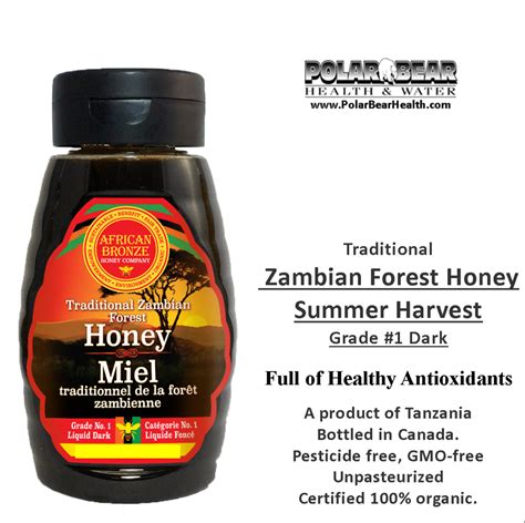 Zambian Forest Honey Summer Dark 1 Polar Bear Health And Water