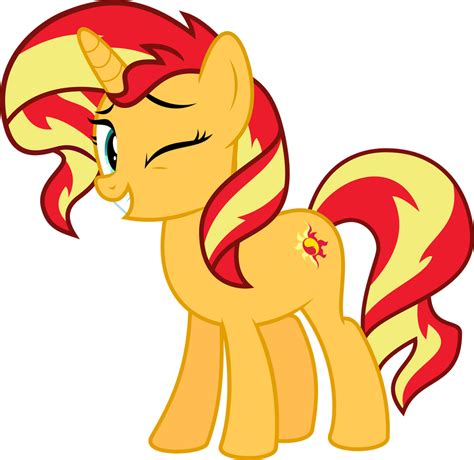 MLP Vector - Sunset Shimmer #3 by jhayarr23 on DeviantArt