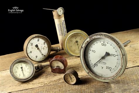 Selection Of Vintage Pressure Gauges