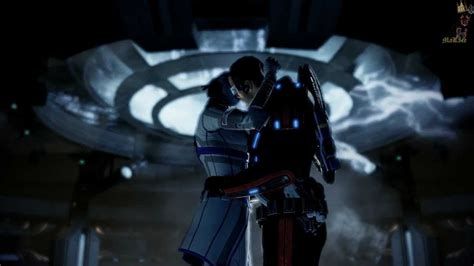 Masseffect 2 Liara Becomes The Shadow Broker Kiss With Shepard Youtube