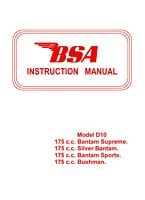 BSA Bantam manual BSA Bantam manual 175 cc D10 | eBooks | Automotive