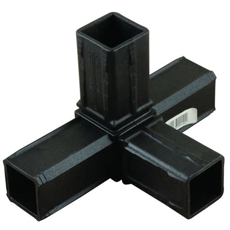 Connect It 4 Way Square Tubing Connector 50mm 50 SQ 4 90 B Chamberlain