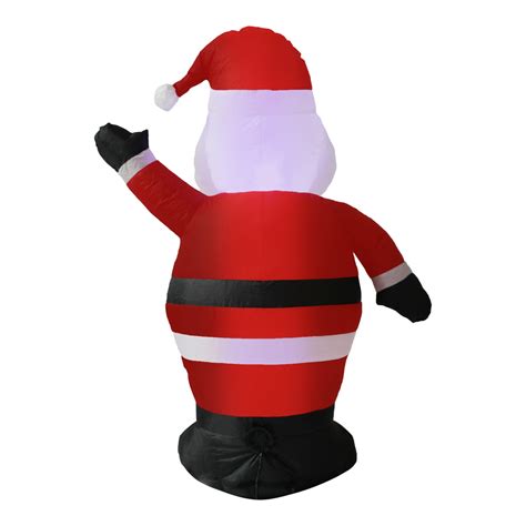 Inflable Navide O Iluminado M X X Cm Santa Claus The Home