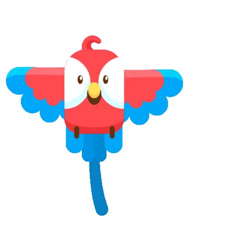 Parrot Flying Sticker - Parrot Flying - Discover & Share GIFs