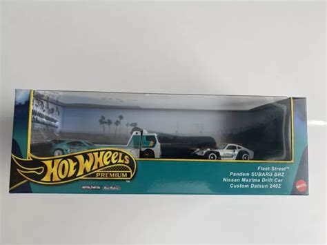 2024 HOT WHEELS Premium Greddy Diorama Set Pandem Subaru Nissan Datsun LIRE EUR 26 84
