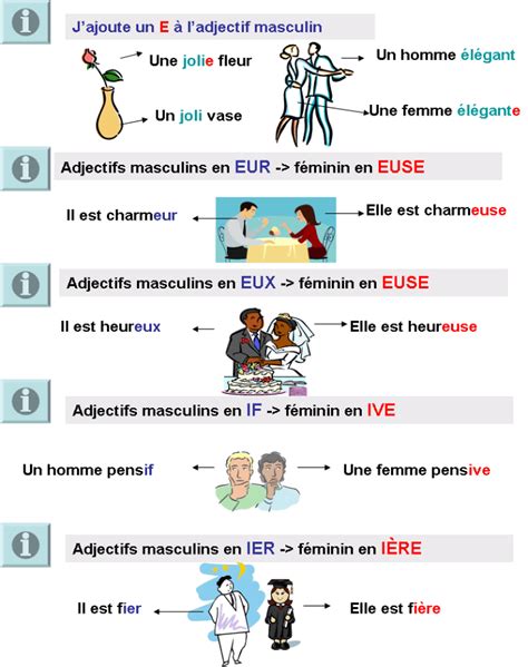 Fle F Minin Des Adjectifs G N Ralit S Enseignement Du Fran Ais