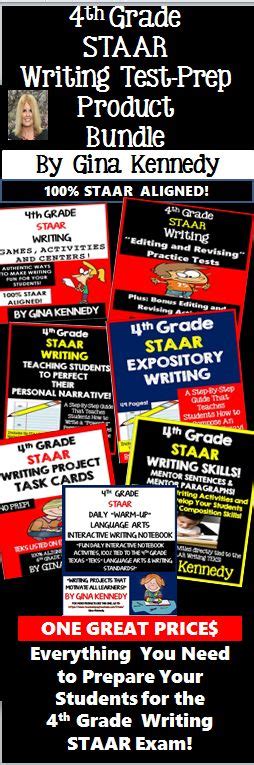 4th Grade Staar Writing Product Bundle All Products In Pdf And Digital