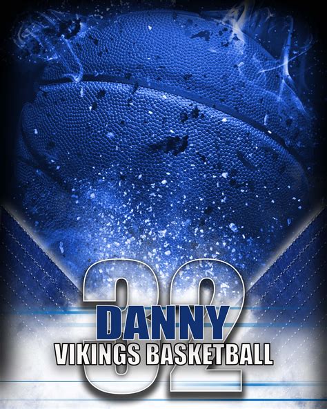 Basketball Banner Template - Etsy