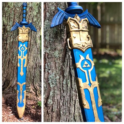 [oc] Made A Sheath For My Master Sword 100 Foam R Zelda