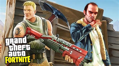 Fortnite Battle Royale En Gta V Online Grand Theft Auto Minijuego