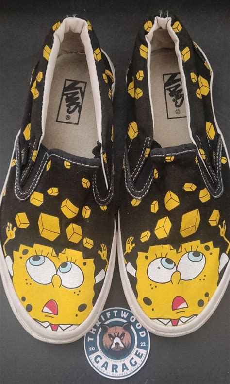 VANS x SPONGEBOB, Men's Fashion, Footwear, Sneakers on Carousell