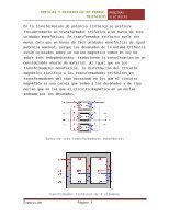 Docx Ventajas Y Desventajas Transformadores Trif Sicos Y Banco De