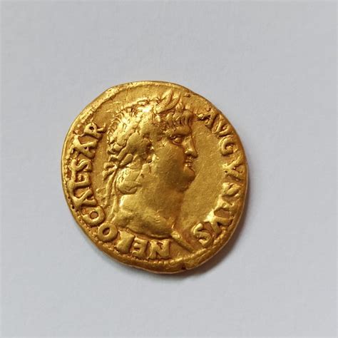 Roman Empire Nero Ad Av Aureus Rome Catawiki